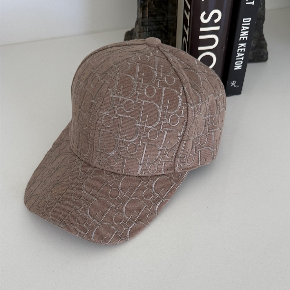 Dior Brown Monogram Hat